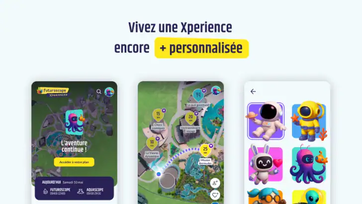Futuroscope Xperiences feature graphic
