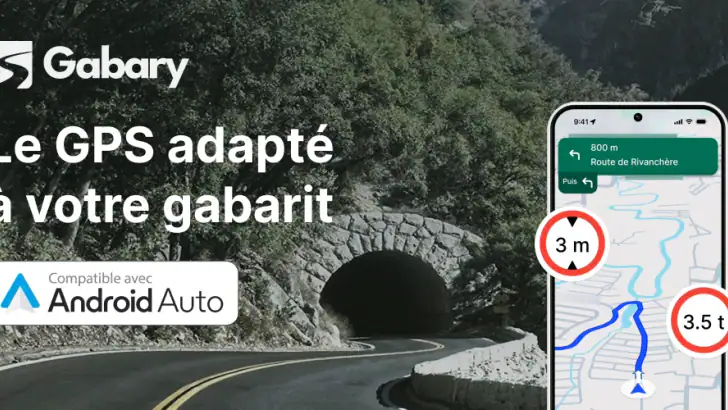 Gabary - GPS Camping-Car & Van feature graphic