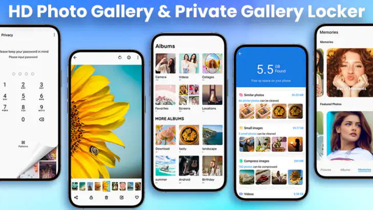 Galerie de photos et album feature graphic