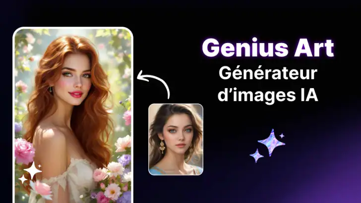 Genius Art : Image IA feature graphic