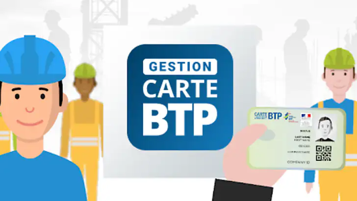 Gestion Carte BTP feature graphic