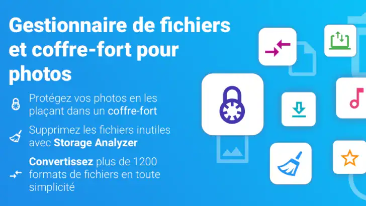 Gestionnaire File Commander feature graphic