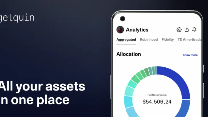 getquin - Portfolio Tracker feature graphic