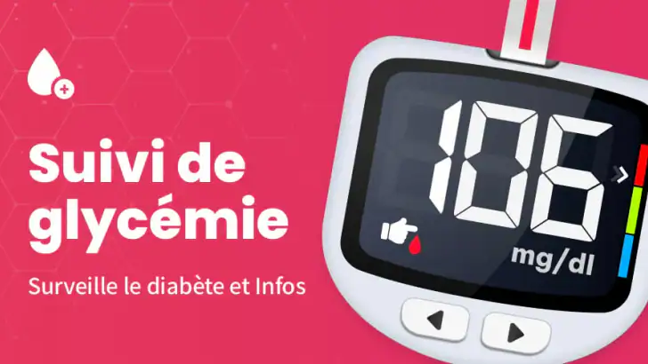 Glycemie Suivi du Diabete feature graphic