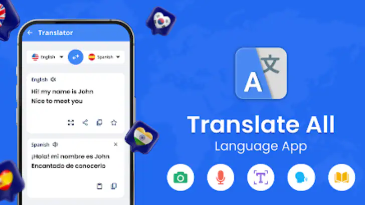 Go Translate & Traducteur feature graphic