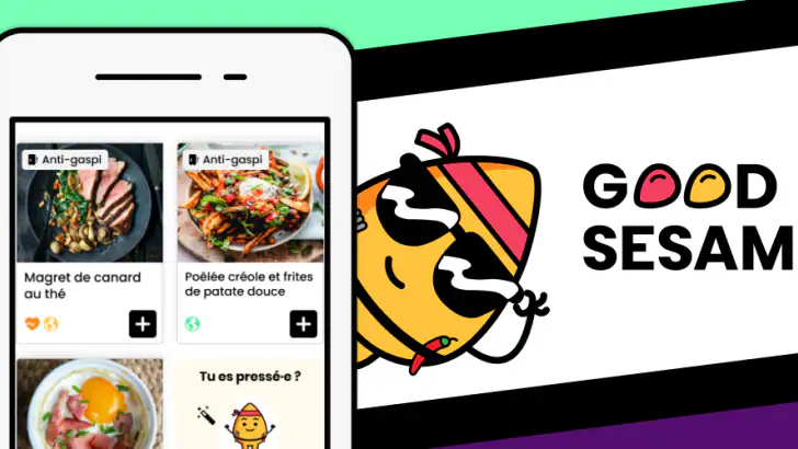 GoodSesame, recette healthy feature graphic