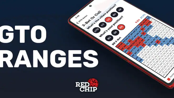 GTO Poker Ranges By Red Chip feature graphic