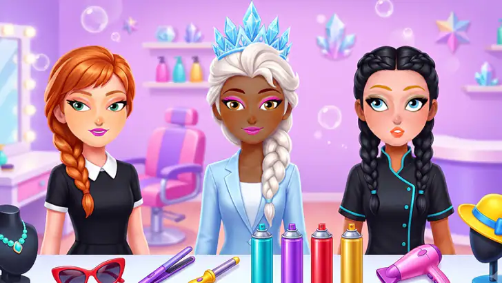 Hair Salon Fashion for Girl feature graphic
