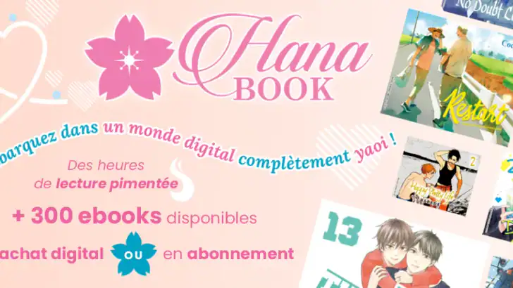 Hana Book : E-book Yaoi feature graphic