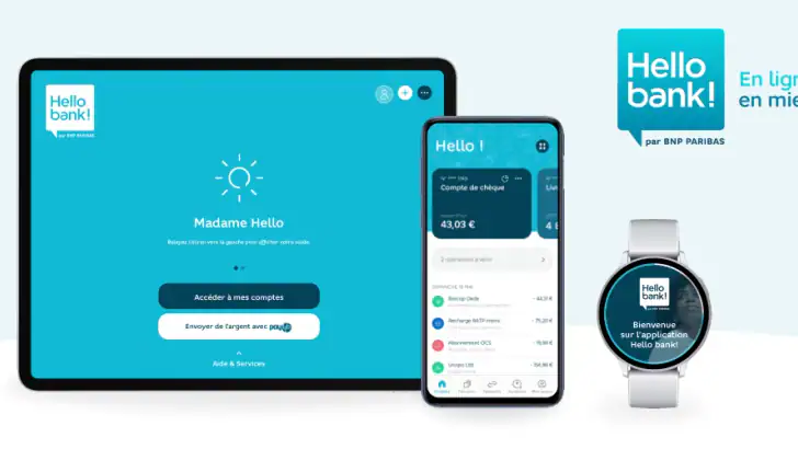 Hello bank! par BNP Paribas feature graphic