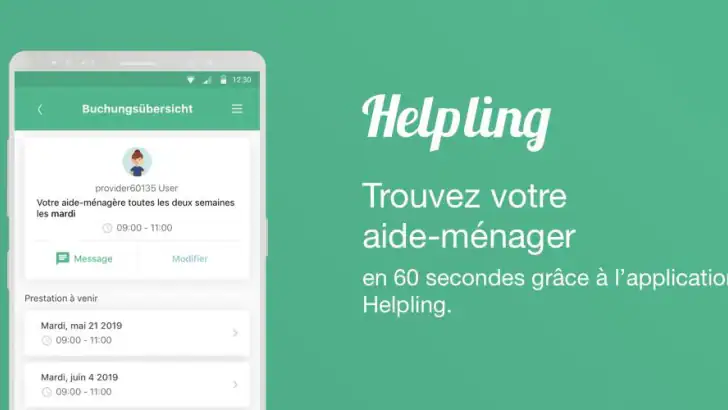 Helpling feature graphic
