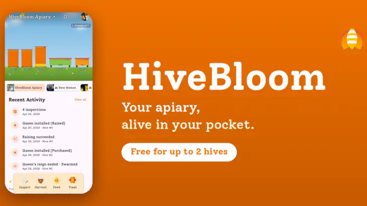 HiveBloom feature graphic