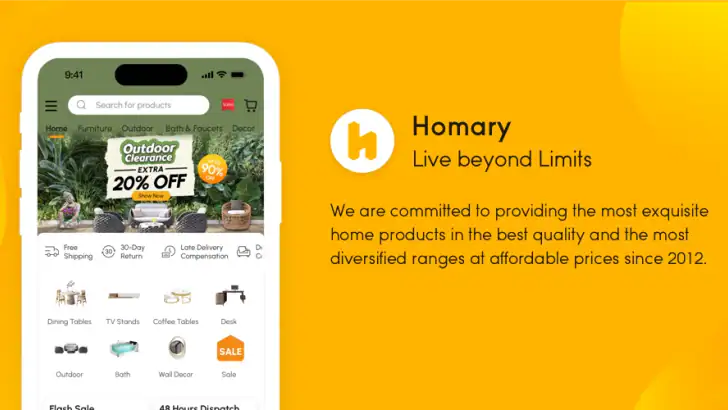 Homary feature graphic