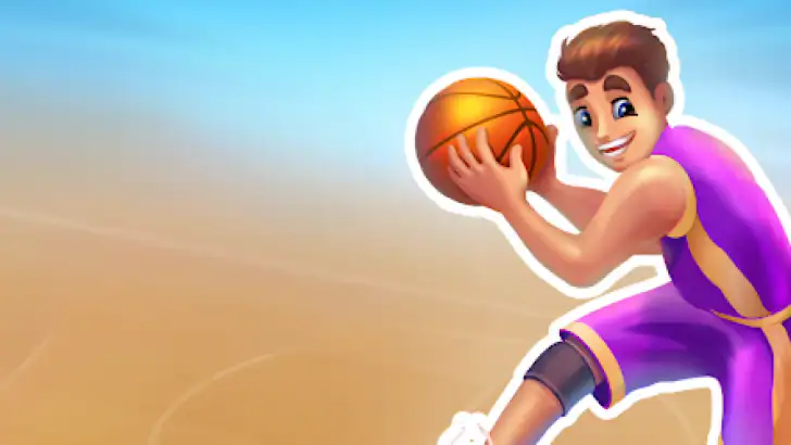 Hoop World: Flip Dunk Game 3D feature graphic