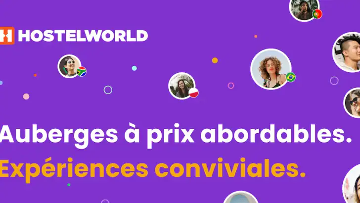 Hostelworld: Hostel Travel App feature graphic