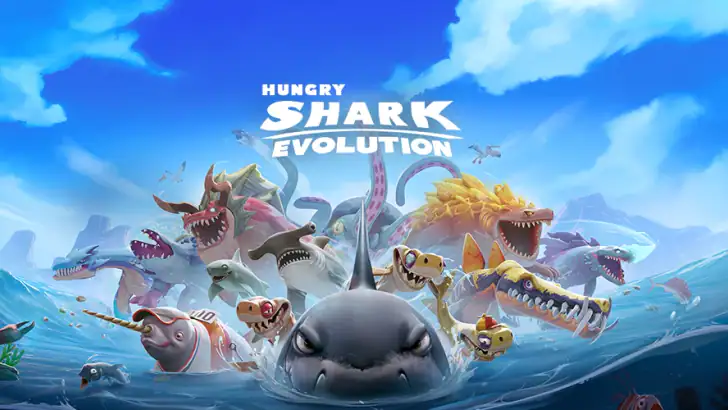 Hungry Shark Evolution feature graphic