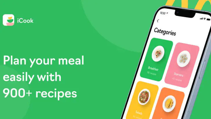 iCook: planificateur de repas feature graphic