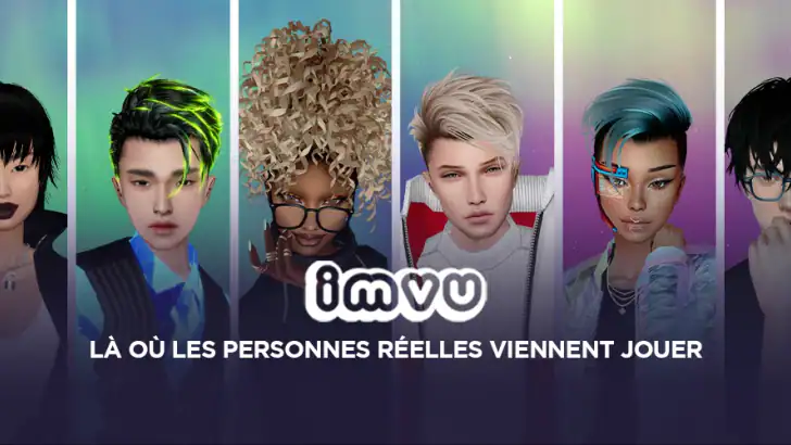 IMVU : Chat social et avatar feature graphic