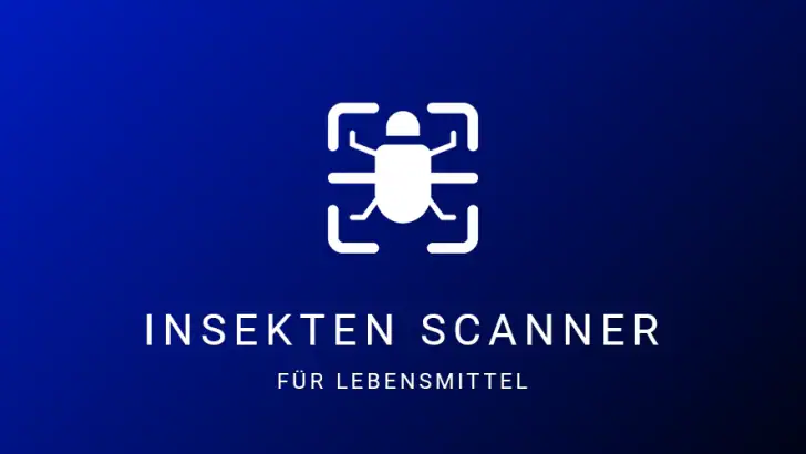 Insekten Lebensmittel Scanner feature graphic