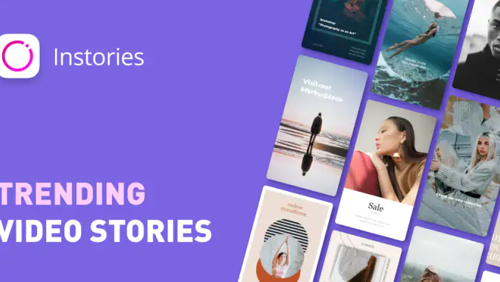 InStories AI Reels Story Maker feature graphic