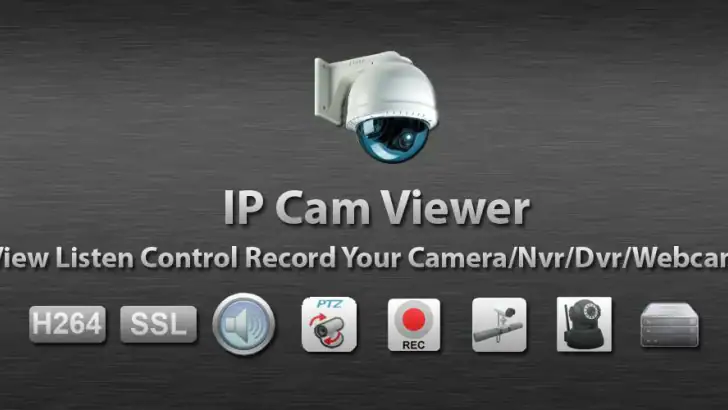 IP Cam Viewer Pro feature graphic