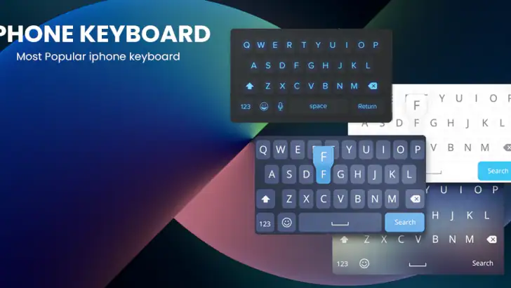 iPhone Keyboard feature graphic
