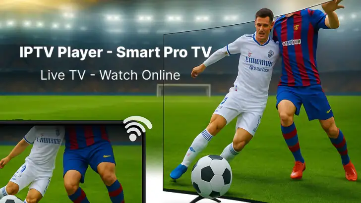 IPTV Player - Smart Pro TV feature graphic