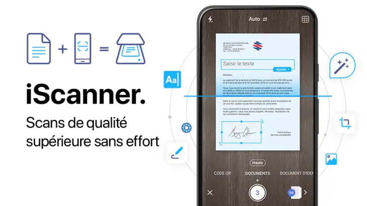 iScanner: Scanner Document PDF feature graphic