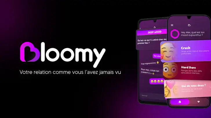 Jeu couple et Défis - Bloomy feature graphic