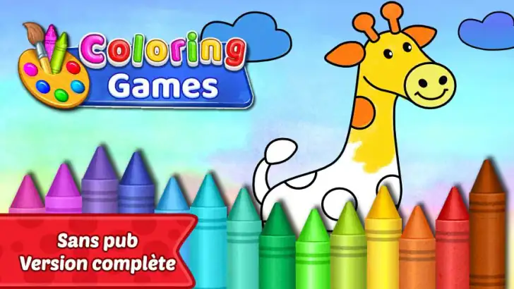 Jeu de Coloriage: Bébé Couleur feature graphic