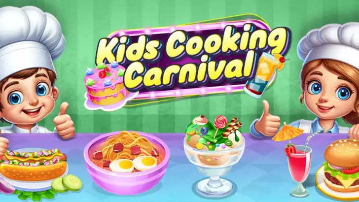 Jeu de cuisine pour enfants feature graphic