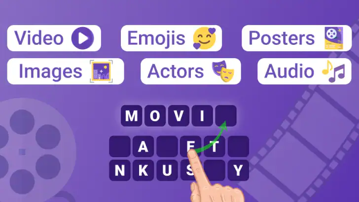 Jeu de Film: Quiz Cinema, Game feature graphic