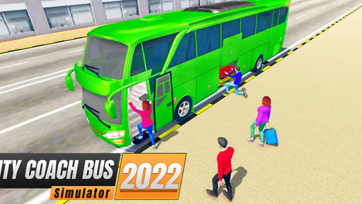 jeux de bus simulator offline feature graphic