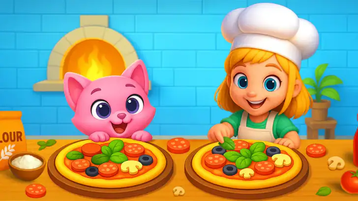 Jeux de cuisine de pizza feature graphic