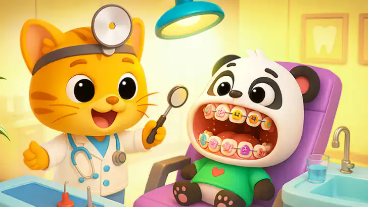 Jeux de dentiste pour enfants feature graphic