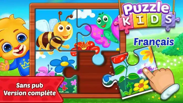 Jeux de puzzle enfant âge 2-7 feature graphic
