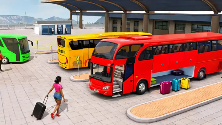 Jeux de Simulateur de Bus 3D feature graphic