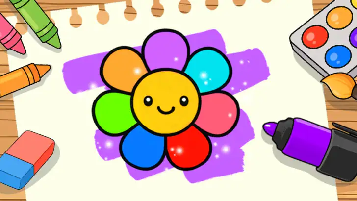 Jeux pour dessiner et peindre feature graphic