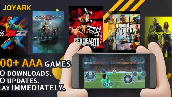 JoyArk Cloud Gaming-PC Games feature graphic