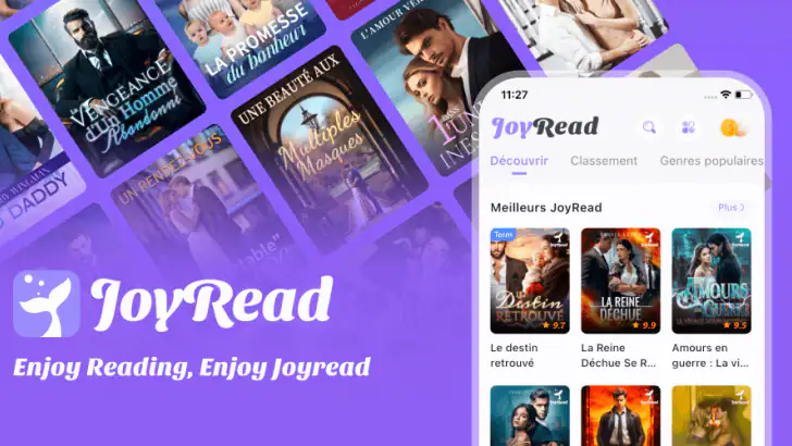 JoyRead-Romans et histoires feature graphic