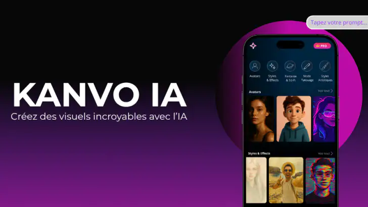 Kanvo IA – Générateur d’Art feature graphic