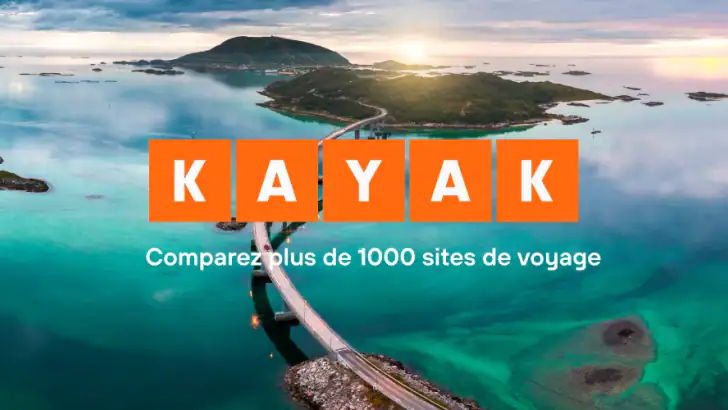 KAYAK : Vols, Hôtels, Voitures feature graphic