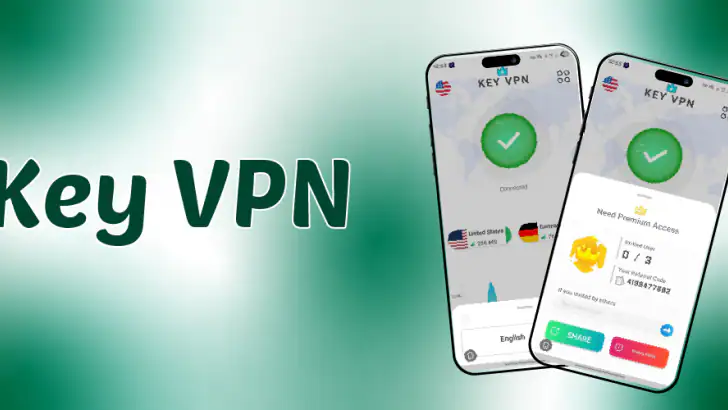 Key VPN–Secure VPN feature graphic