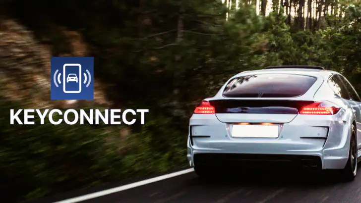 KeyConnect Digital Car Key App feature graphic