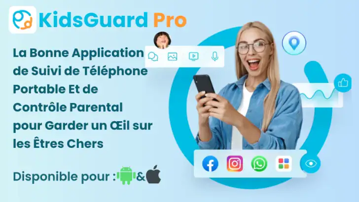 KidsGuard Pro-Phone Monitoring feature graphic