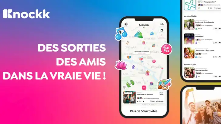 Knockk : Des sorties, des amis feature graphic