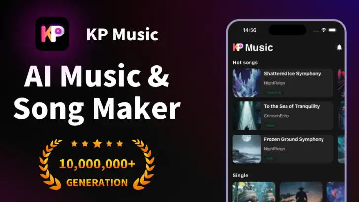 KP - Générateur de musique IA feature graphic