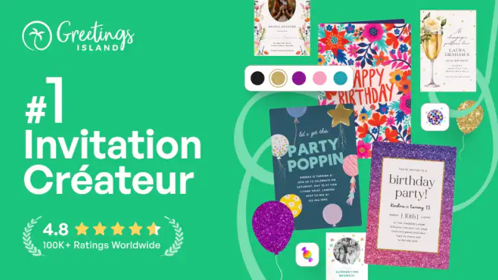 La Carte d'Invitation parfaite feature graphic