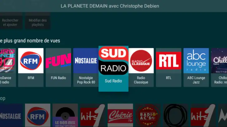 La radio à la télé feature graphic