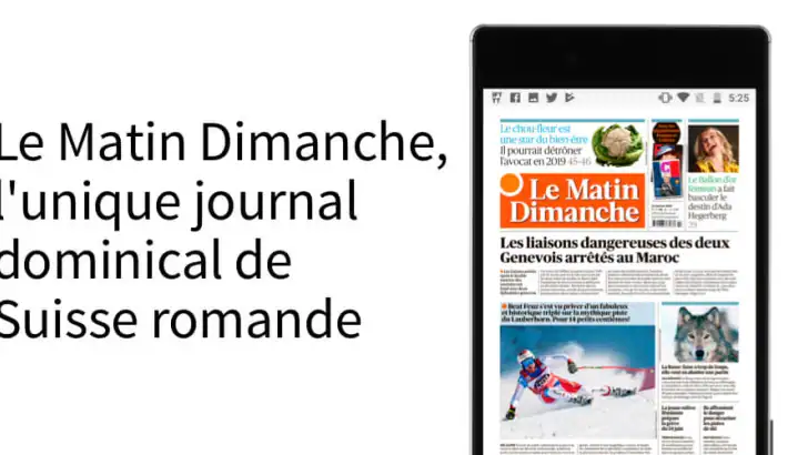 Le Matin Dimanche feature graphic